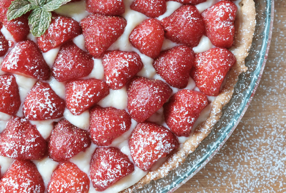 Tarte aux fraises